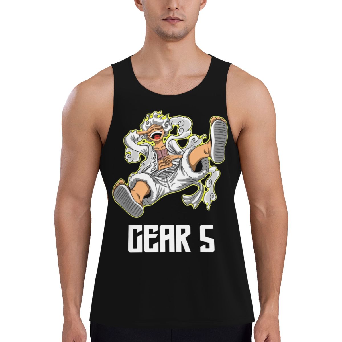 Running Gear Tank - Koszulki bez rękawów Luffy Gear 5
