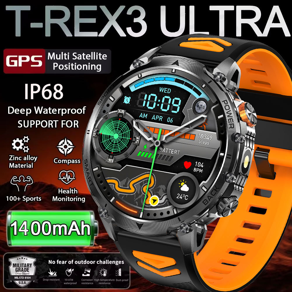 Gps Running Watch - Nowy smartwatch męski 2026 z ekranem