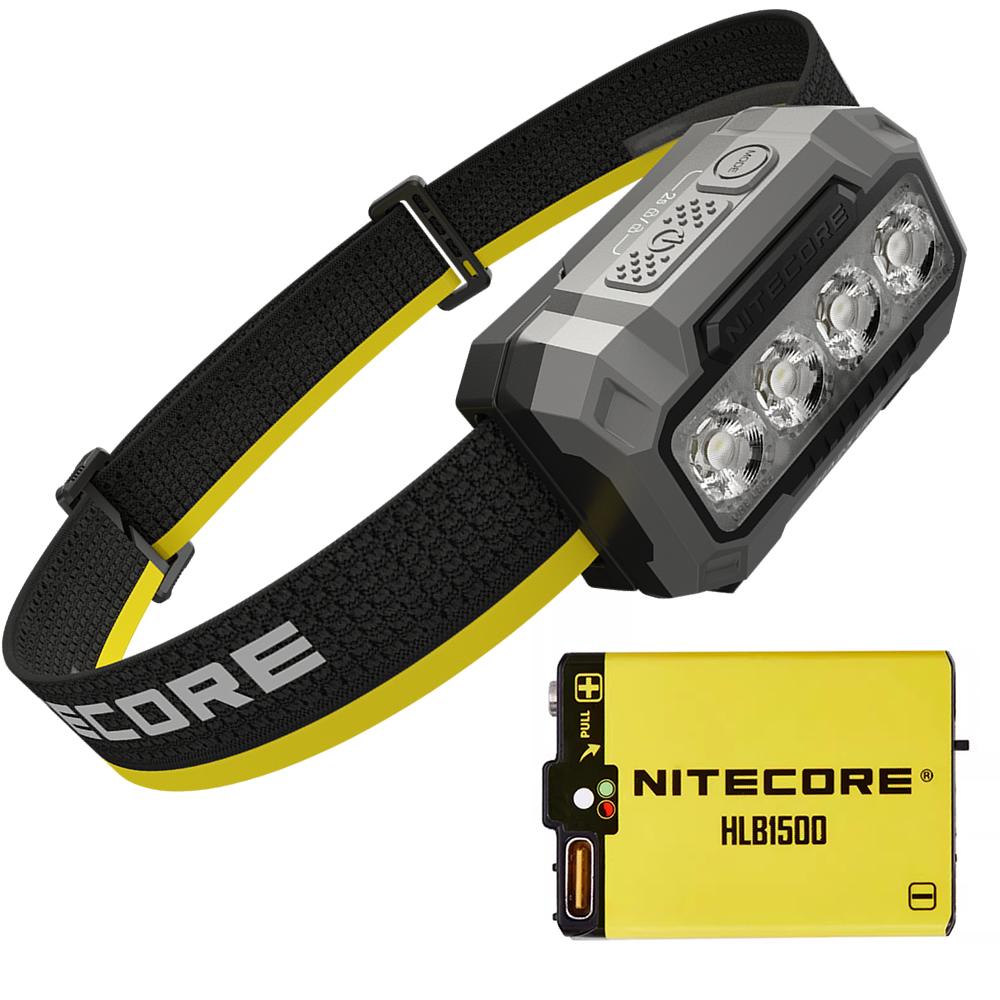 Running Gear Sale - Wyprzedaż NITECORE HA23 UHE z HLB1500