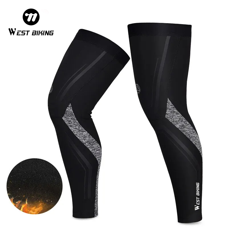 Running Gear Autumn - WEST BIKING ciepłe rękawy na nogi
