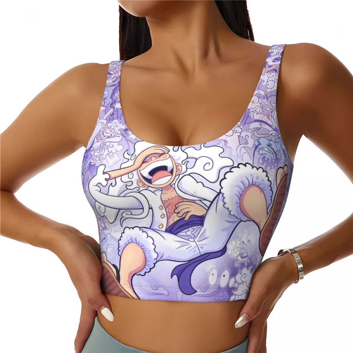 Running Gear Tank - Damskie bezszwowe topy sportowe typu crop