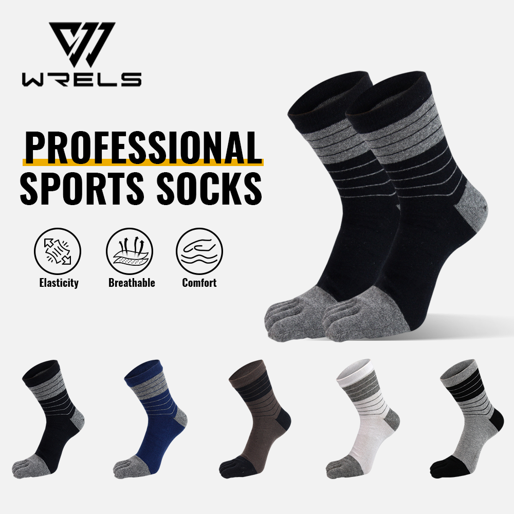 Anti Blister Sock - WRELS 1/2/3 Pary Skarpet z Palcami