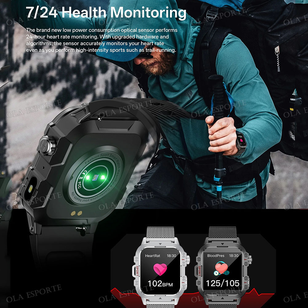 2026 Wojskowy Zegarek Smartwat – Gps Running Watch recenzja i cena