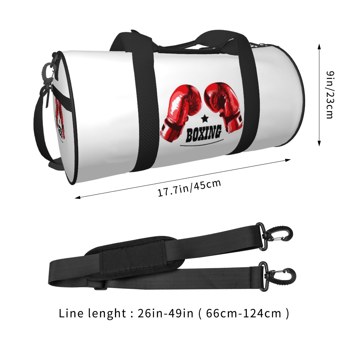 Rękawice bokserskie Torby spor – Running Gear Bag recenzja i cena