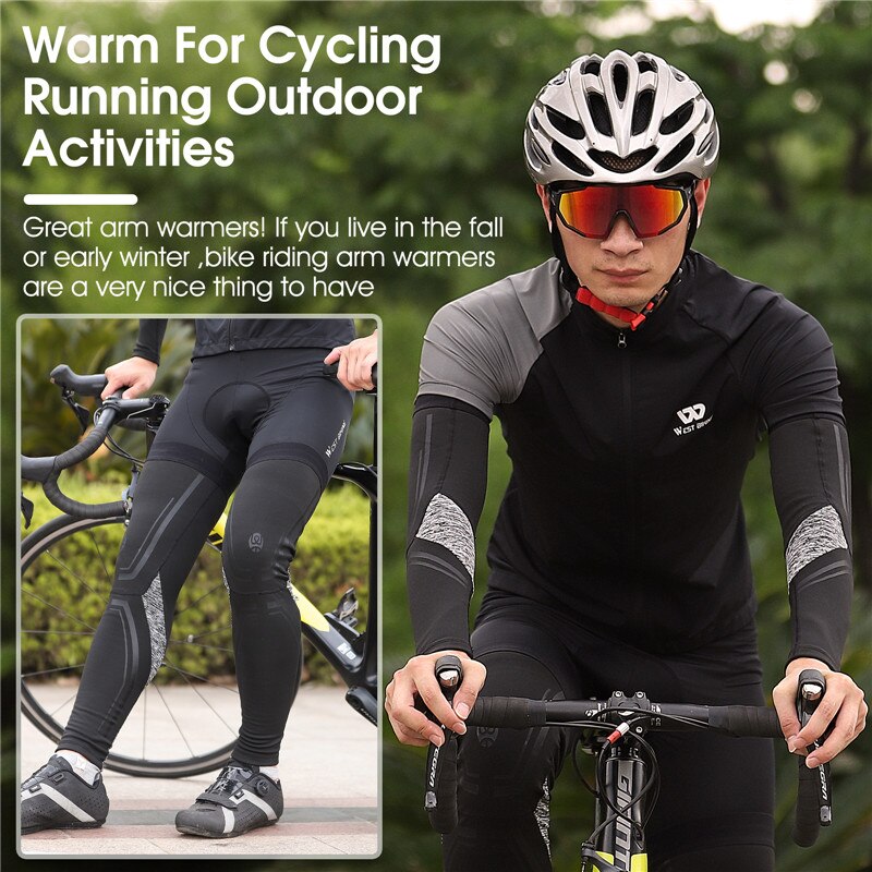WEST BIKING ciepłe rękawy na n – Running Gear Autumn recenzja i cena