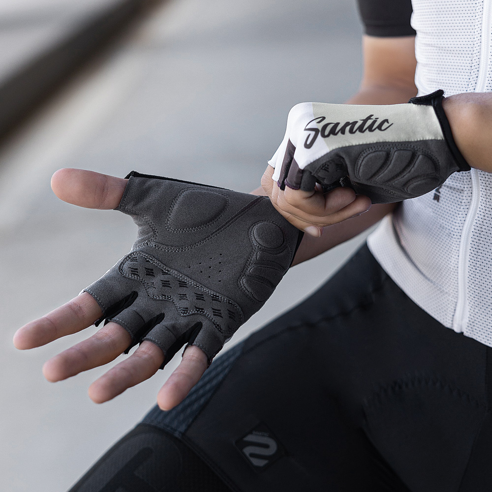 Santic Uniseksowe półrękawiczk – Running Gear Outdoor recenzja i cena