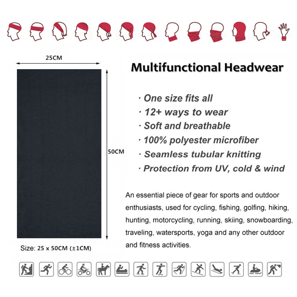 Ciemny kolor Tube Neckchief Ou – Running Gear In The Dark recenzja i cena