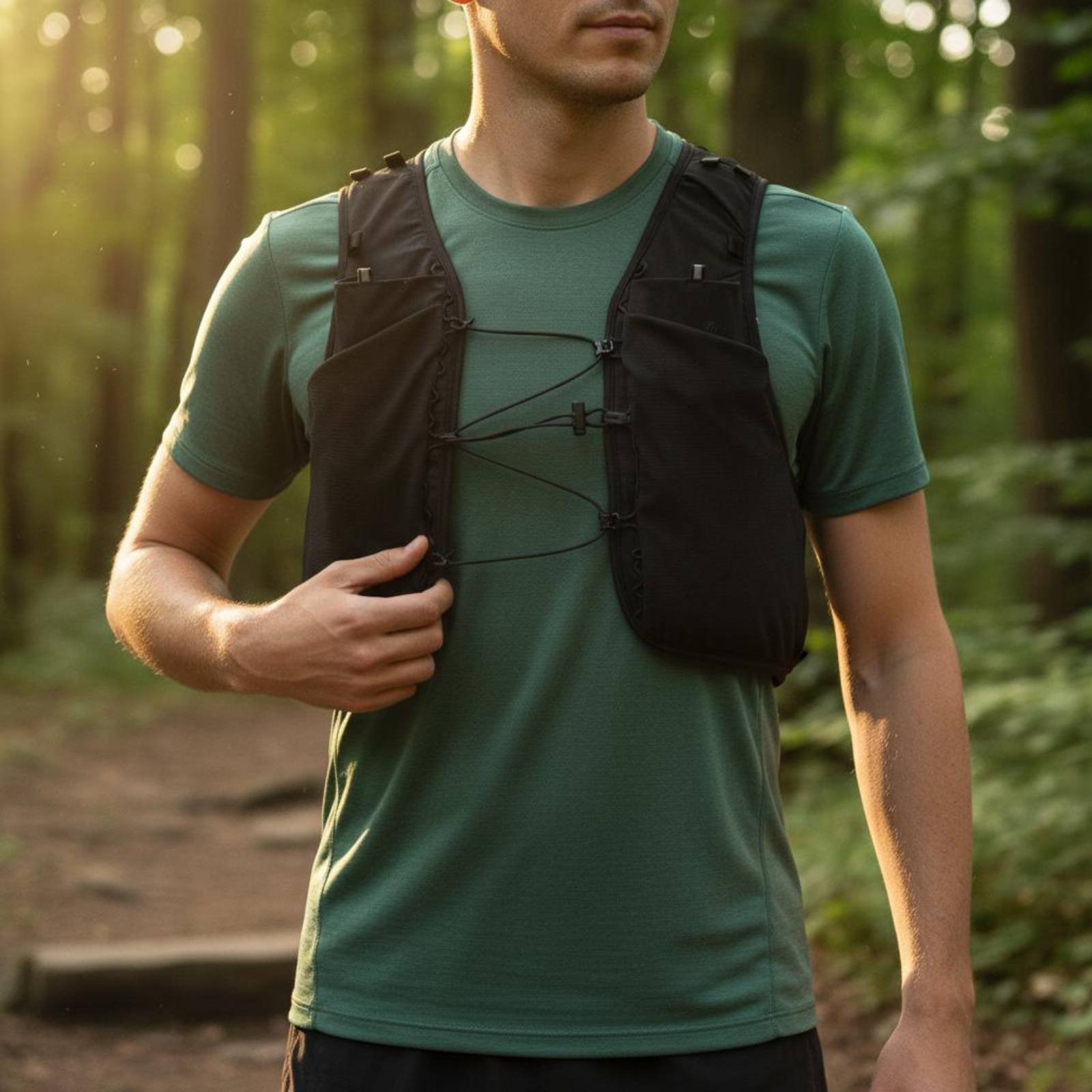 Lekka kamizelka do biegania, p – Running Gear Sale recenzja i cena